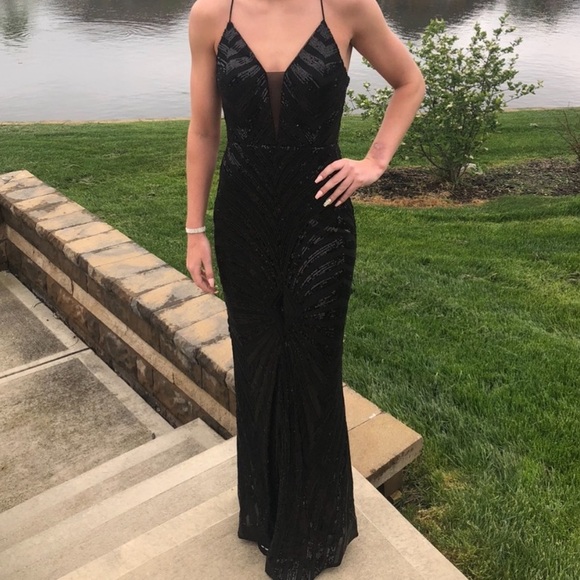 Black prom dress!